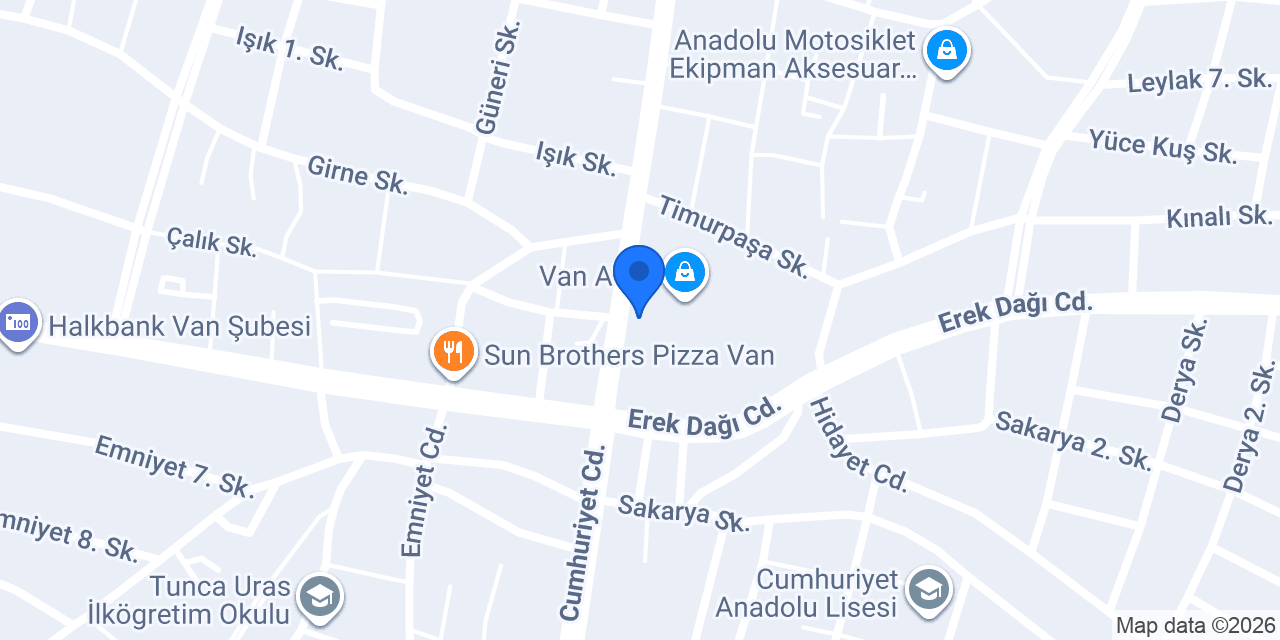 NOI BRANDS VAN AVM konumu