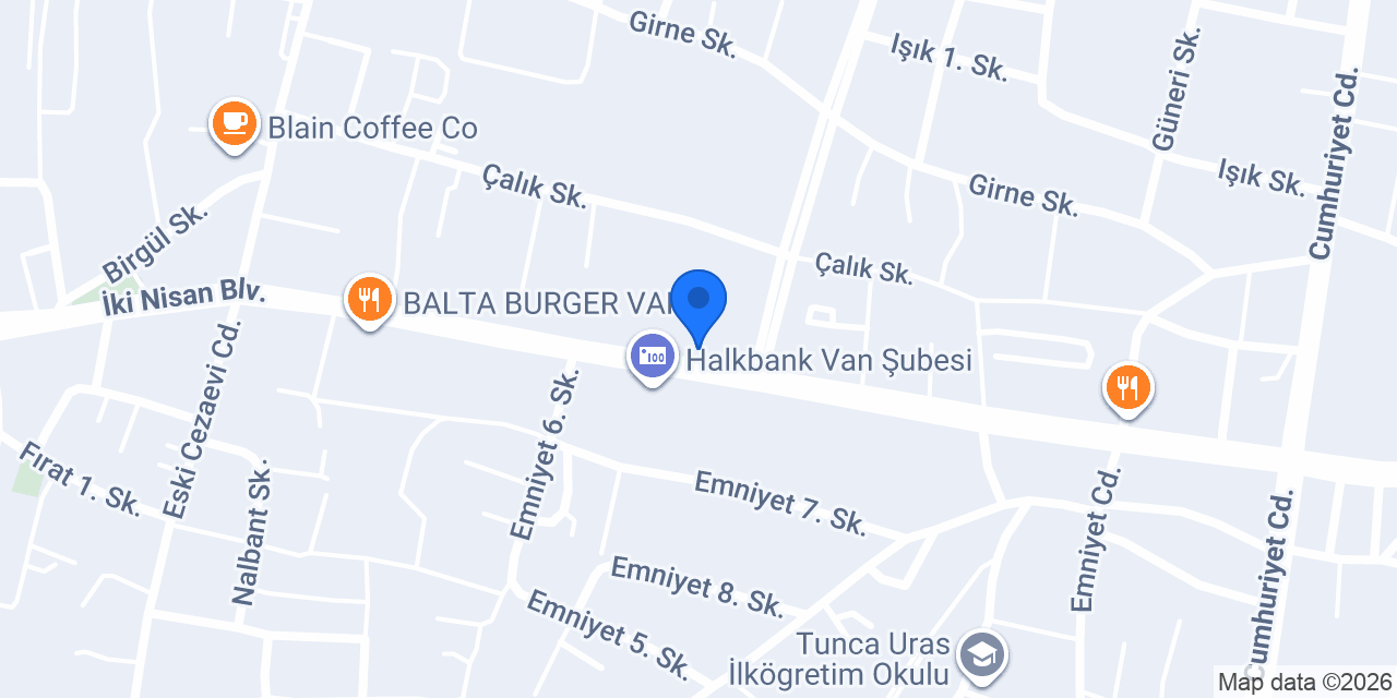 Hassel Döner Van konumu