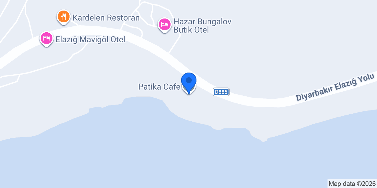 Patika Cafe konumu