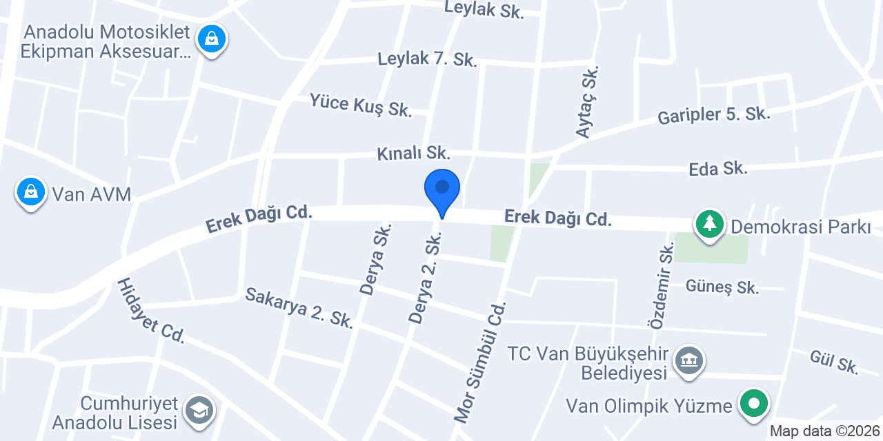 VAN RÜYAM ÇİÇEKÇİLİK konumu