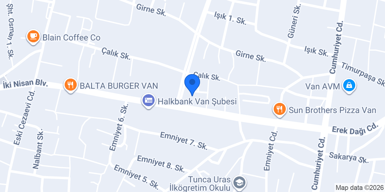 demir auto konumu