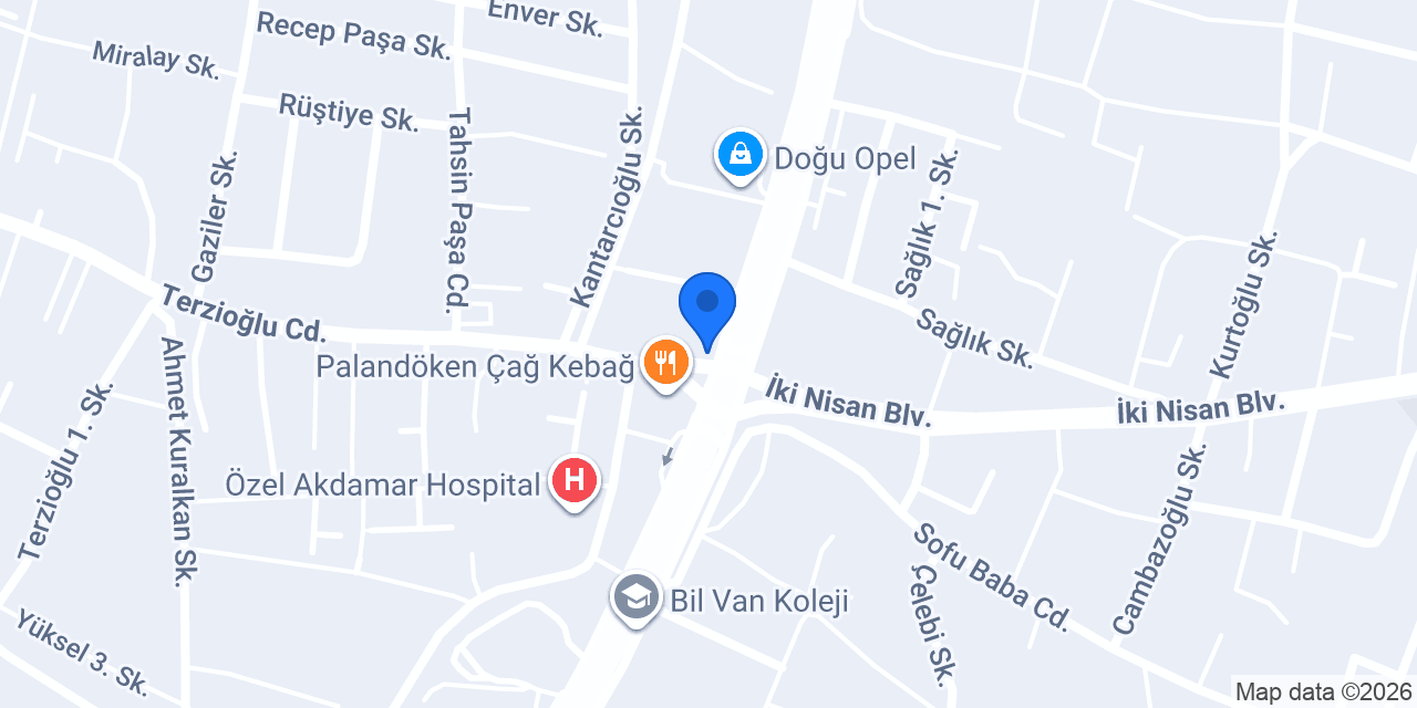 Doğtaş Exclusive Van İpekyolu konumu