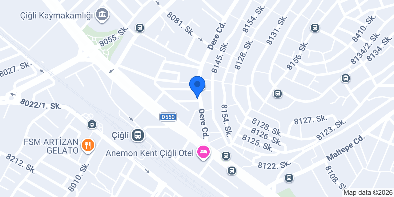 Çiğli Kanatçı konumu