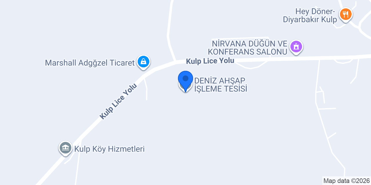 DENİZ AHŞAP İŞLEME TESİSİ konumu
