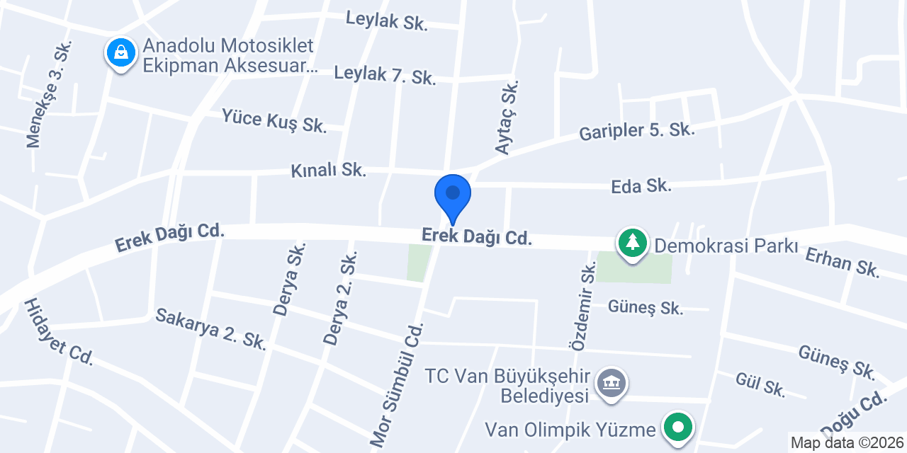 Ecrin bisiklet konumu
