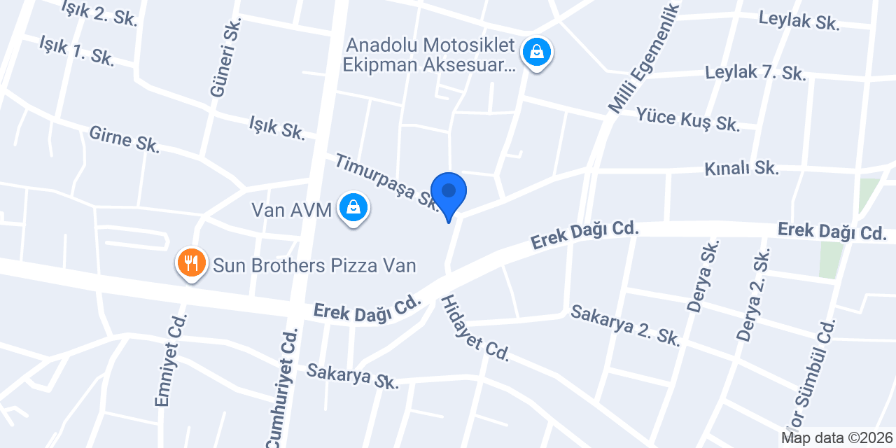 Van BORAN NAKLIYAT konumu