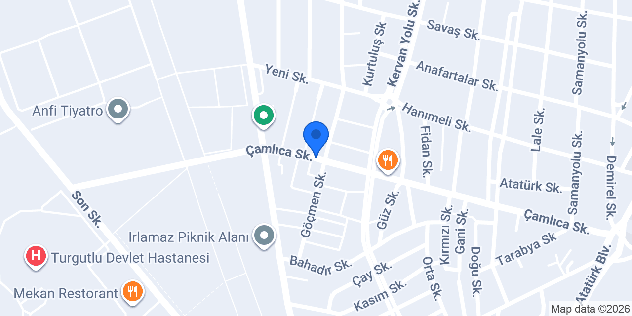 Başak pide lahmacun konumu