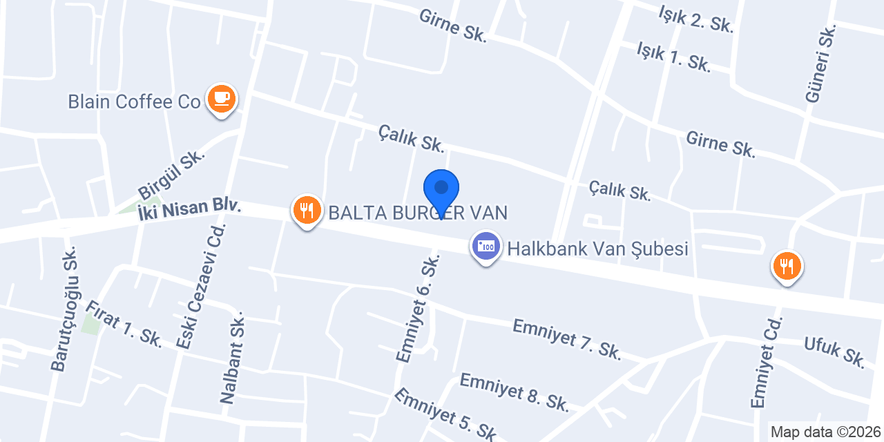 Maydonoz Döner 2 Nisan Bulvarı konumu