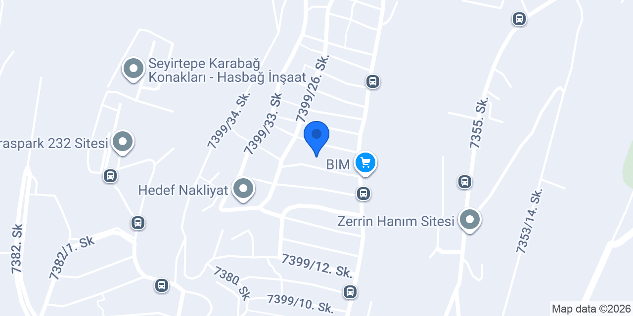 Gülertaş Nakliyat konumu