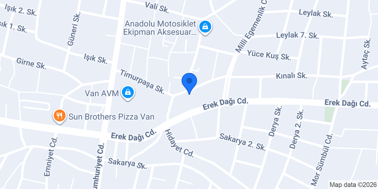Van Eliz Bebek Stüdyosu konumu