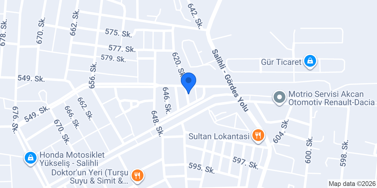 ŞENGÜL JENERATÖR konumu