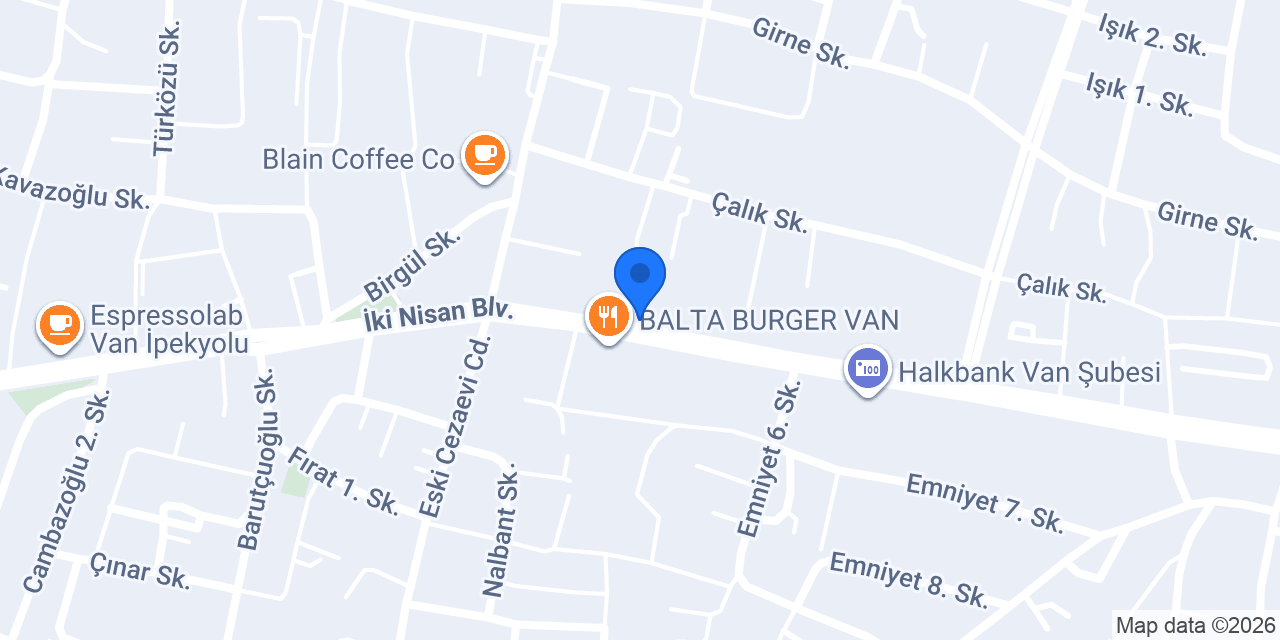 Ada Pastanesi konumu
