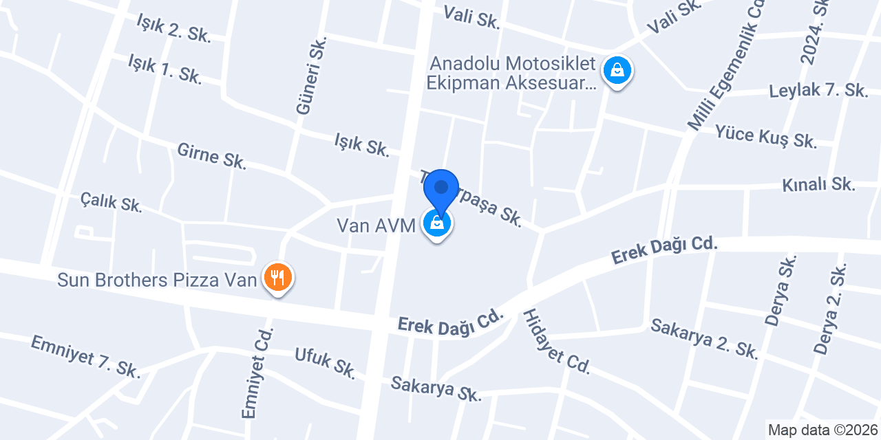 Toyzz Shop Van AVM konumu