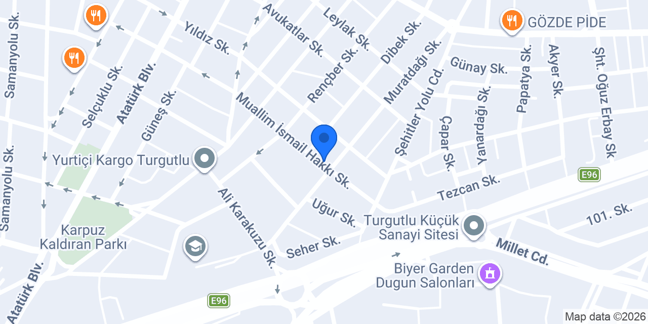 PAMUK Kıraathanesi konumu