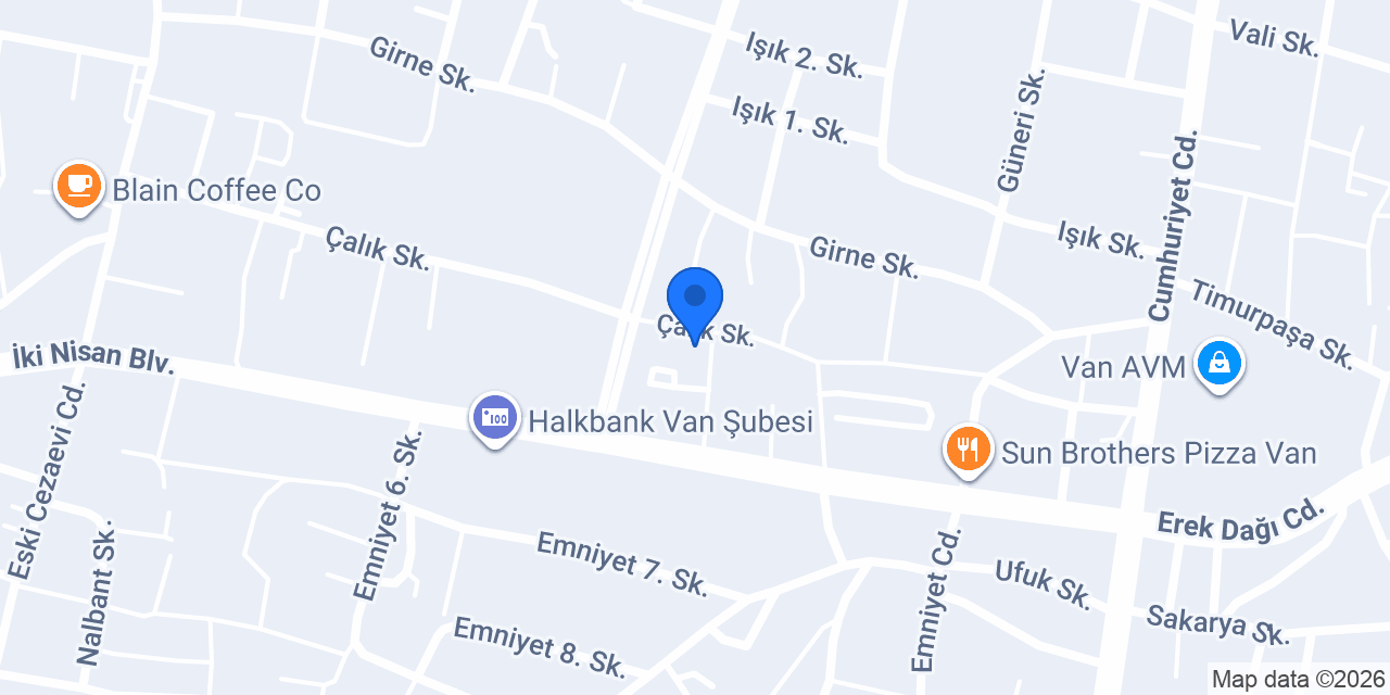 ÇINARHAN MOTORLU ARAÇLAR A.Ş. konumu
