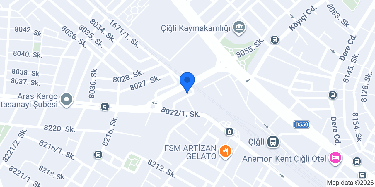 Eray Erkek Kuaförü konumu