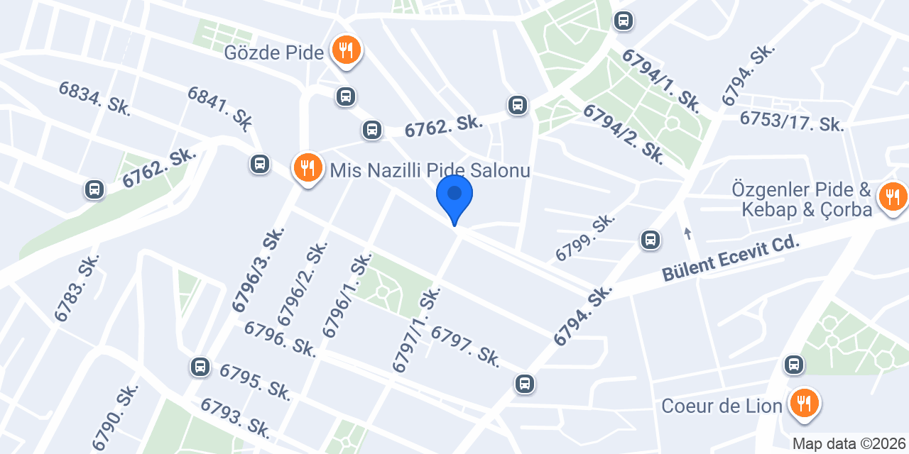 Peri Ağda Salonu konumu