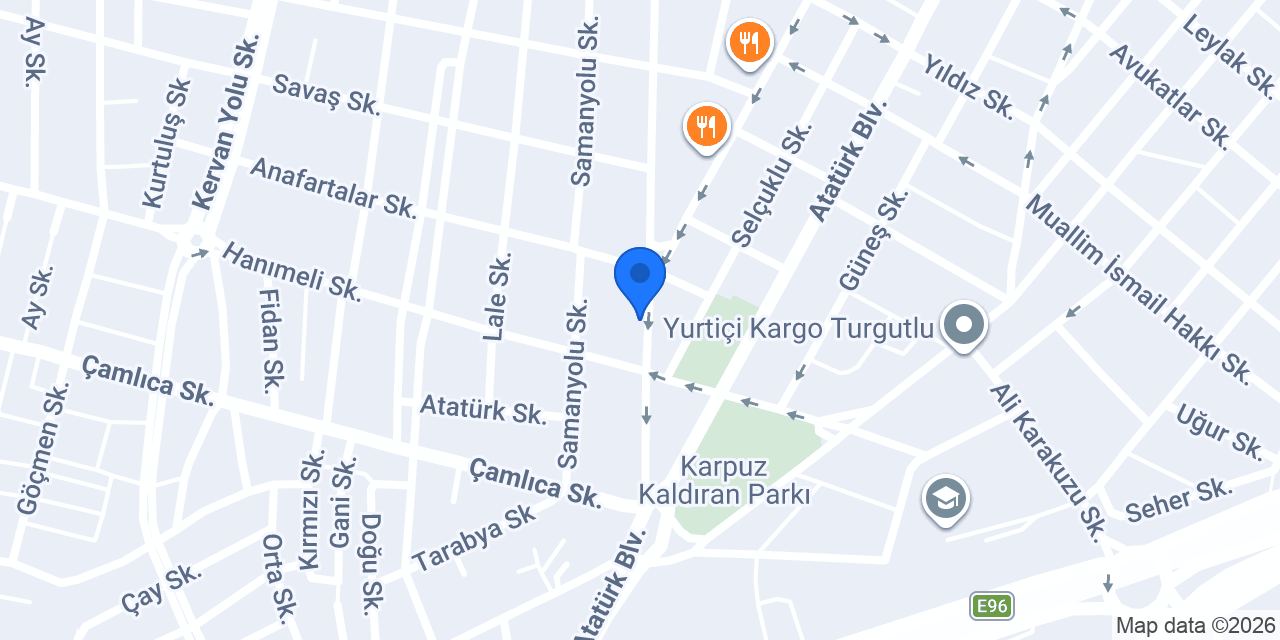 Macıroğlu Et Mangal konumu