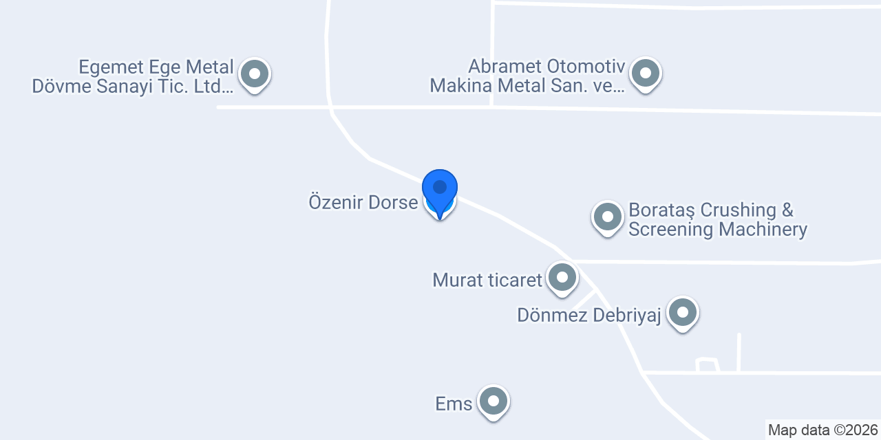 Özenir Dorse konumu