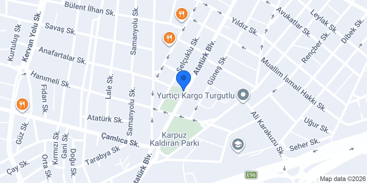 DÜRÜMDEN konumu