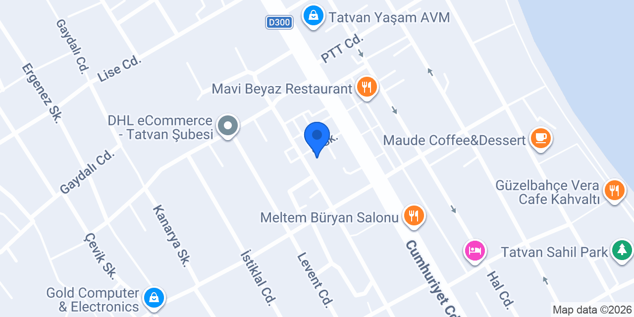 SALON CENGİZ ERKEK KUAFÖR konumu