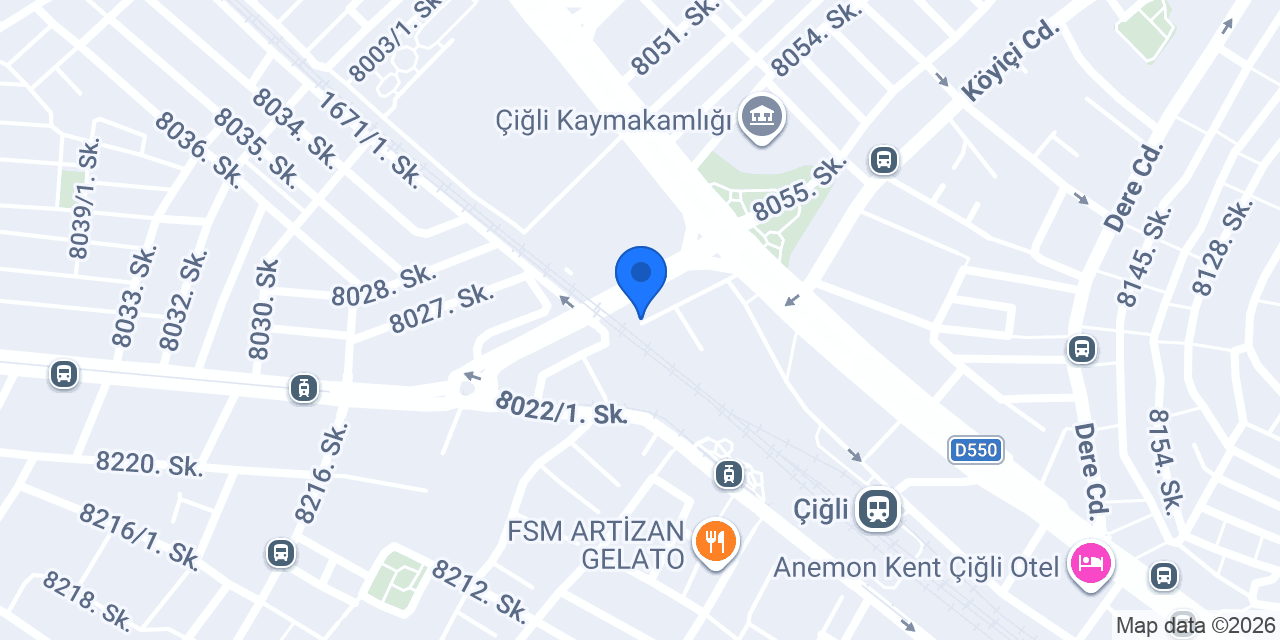 Çigli Çelik Kapı konumu