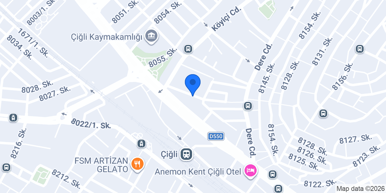 Çiğli Pak Kuru Temizleme konumu