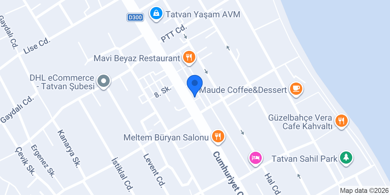 Taşar Kuyumculuk konumu