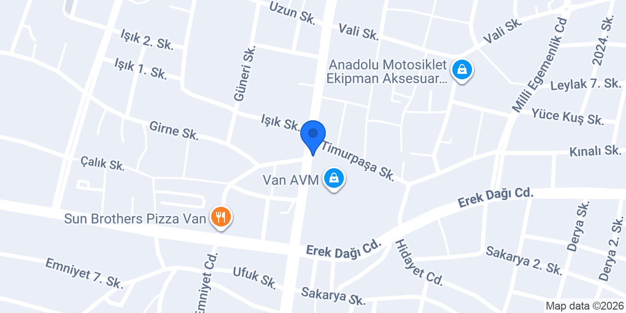 VAN KOÇAK MAĞAZASI konumu