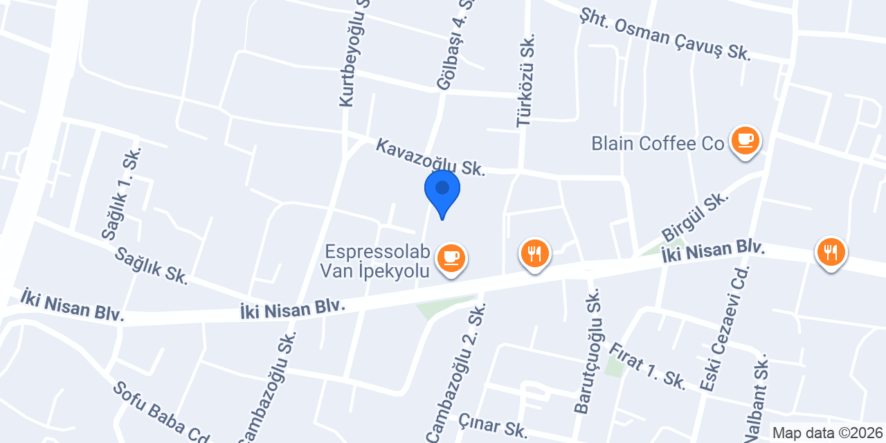 Van koltuk Döşeme Suat Tan konumu