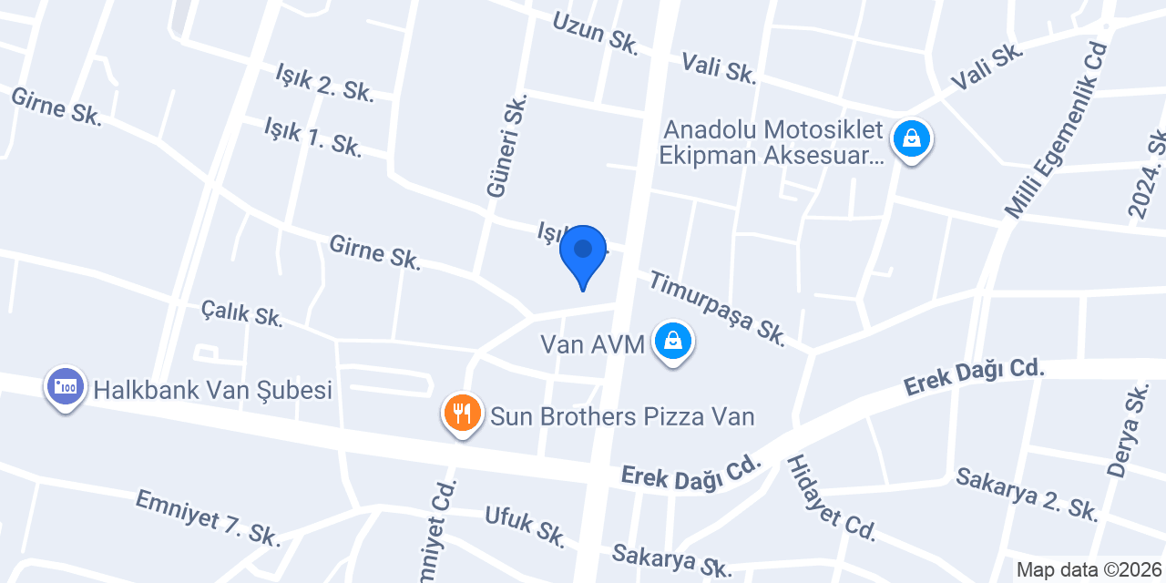 Civil- Van İpekyolu konumu