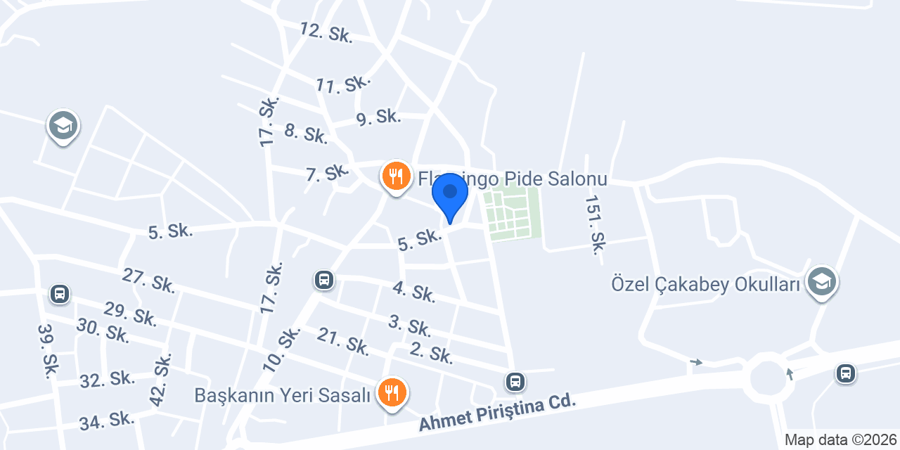 Sasalı Veteriner Kliniği konumu
