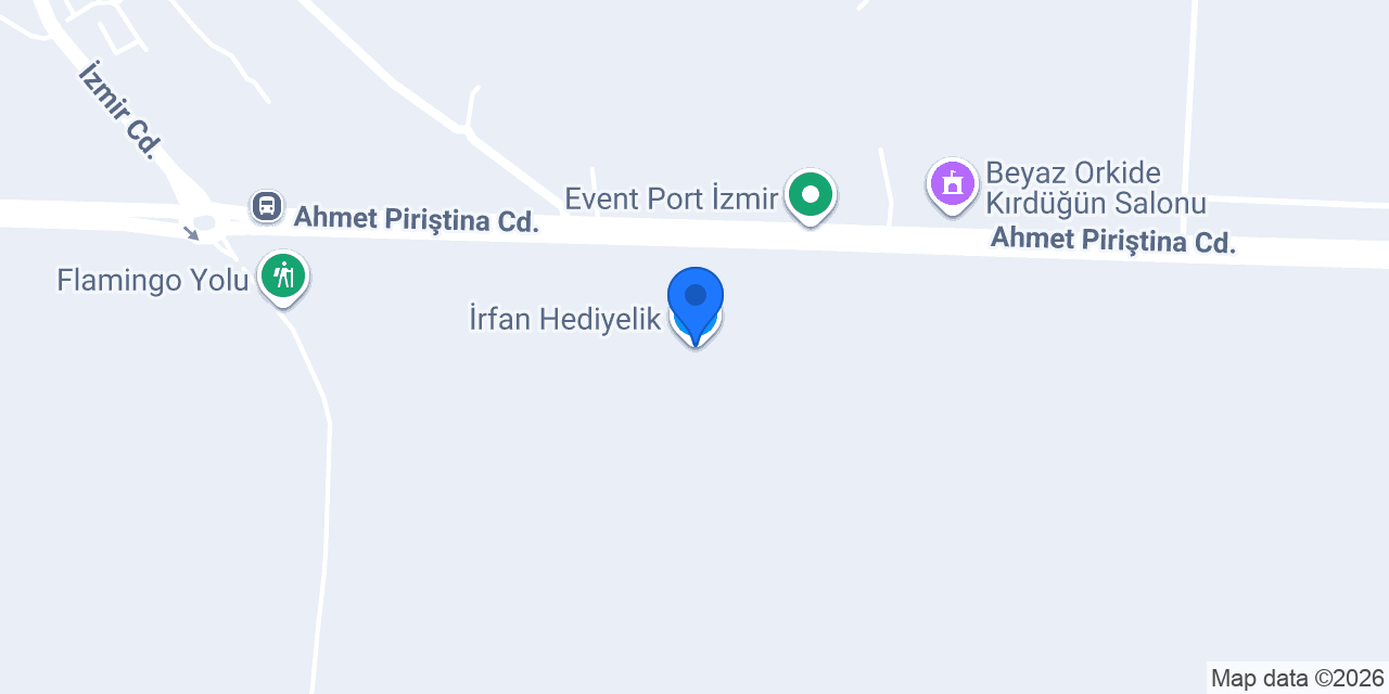 İrfan Hediyelik konumu