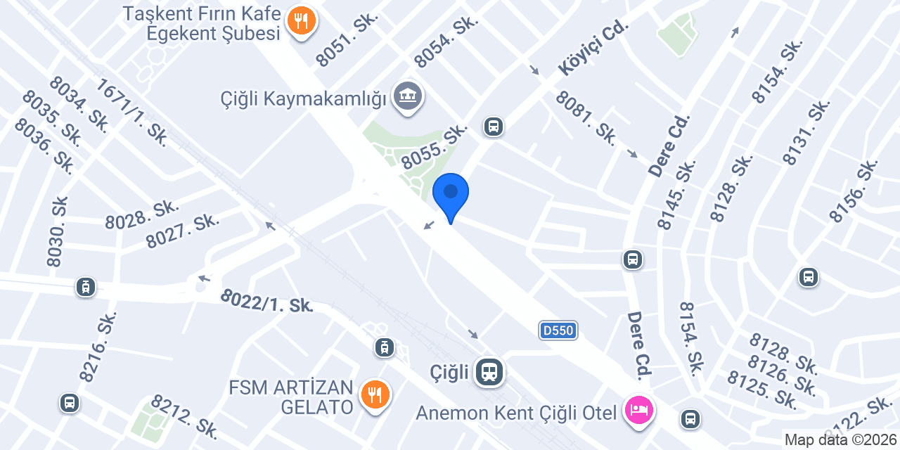 Önder Ticaret - Çiğli konumu