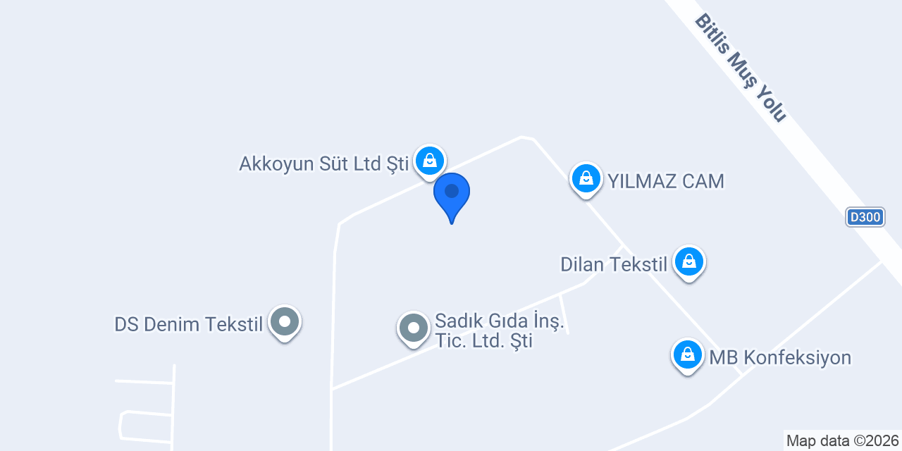 Altat Bakliyat Bitlis konumu