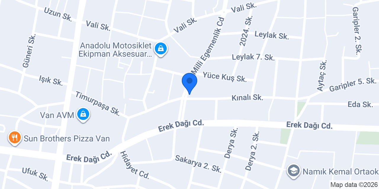 Yılmaz Dondurma & Tatlı konumu