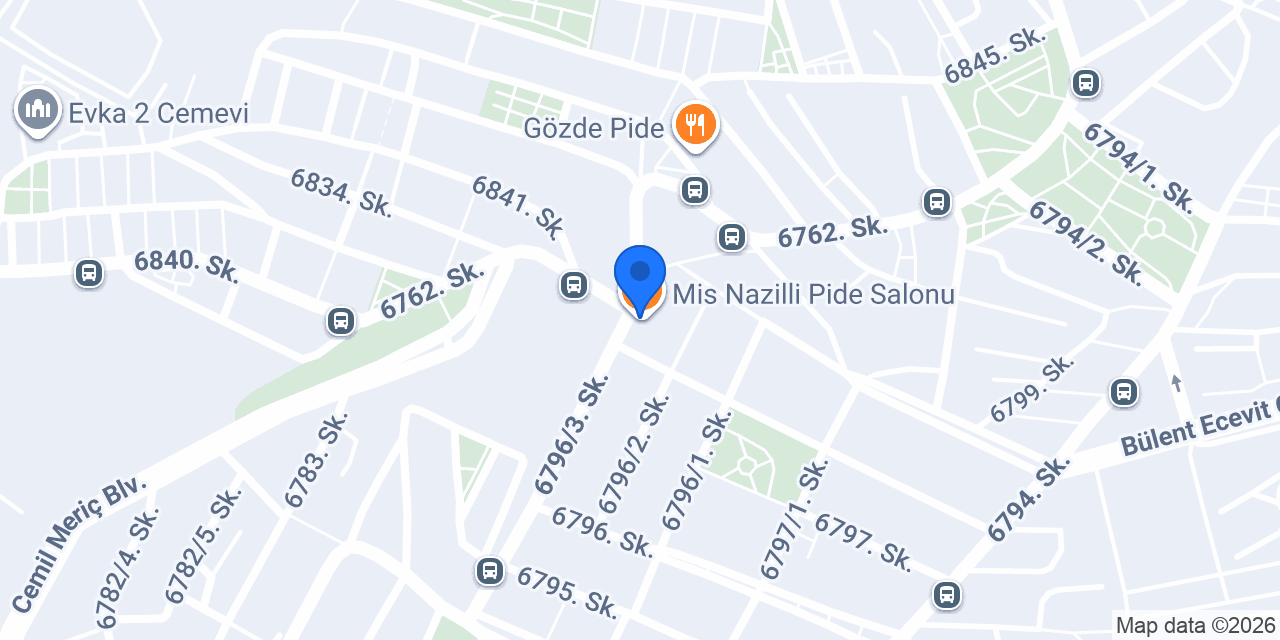 Mis Nazilli Pide Salonu konumu