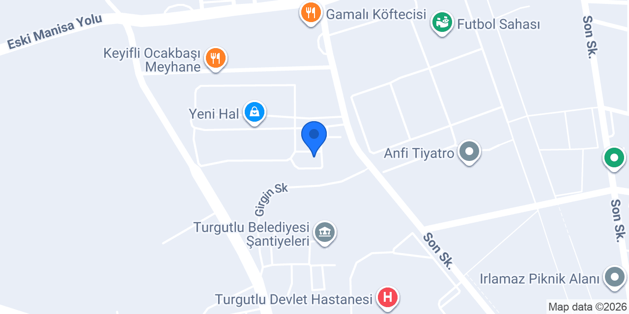 Bahçeci Ambalaj konumu