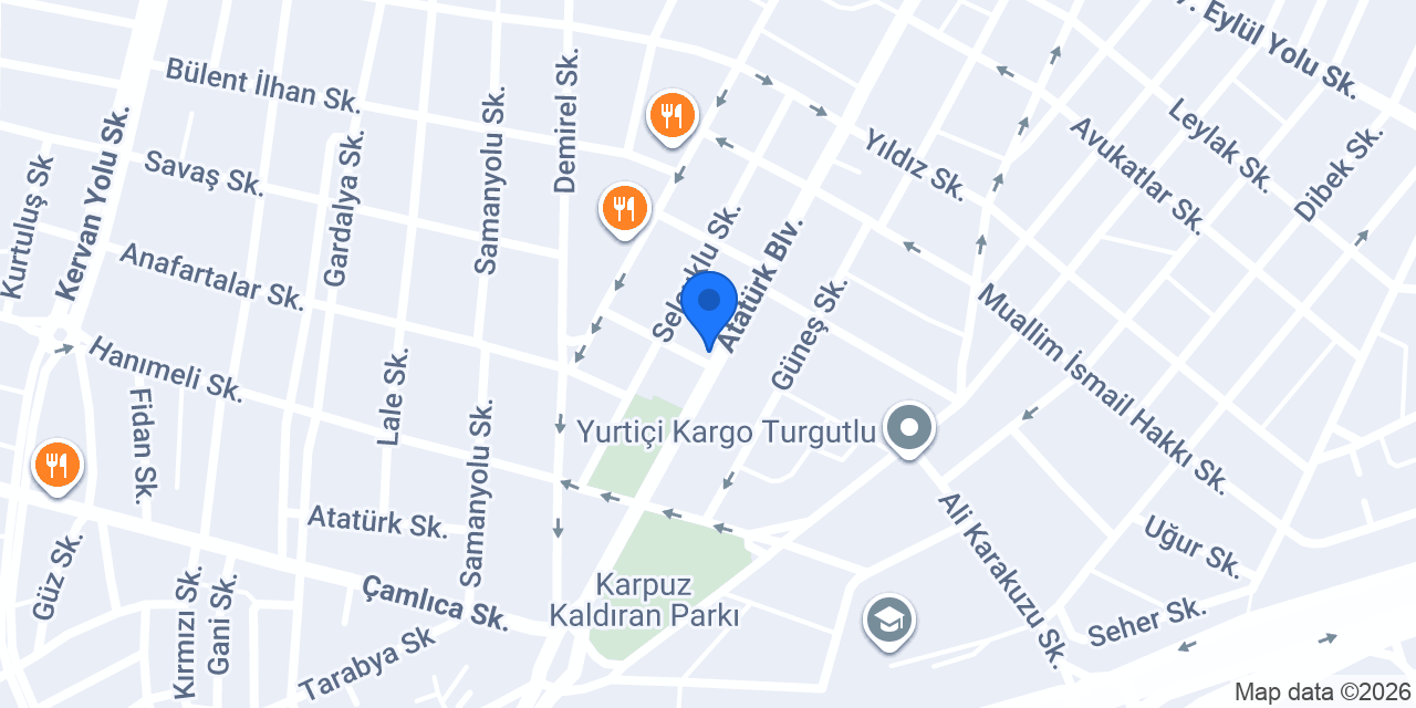 Özer Oto konumu