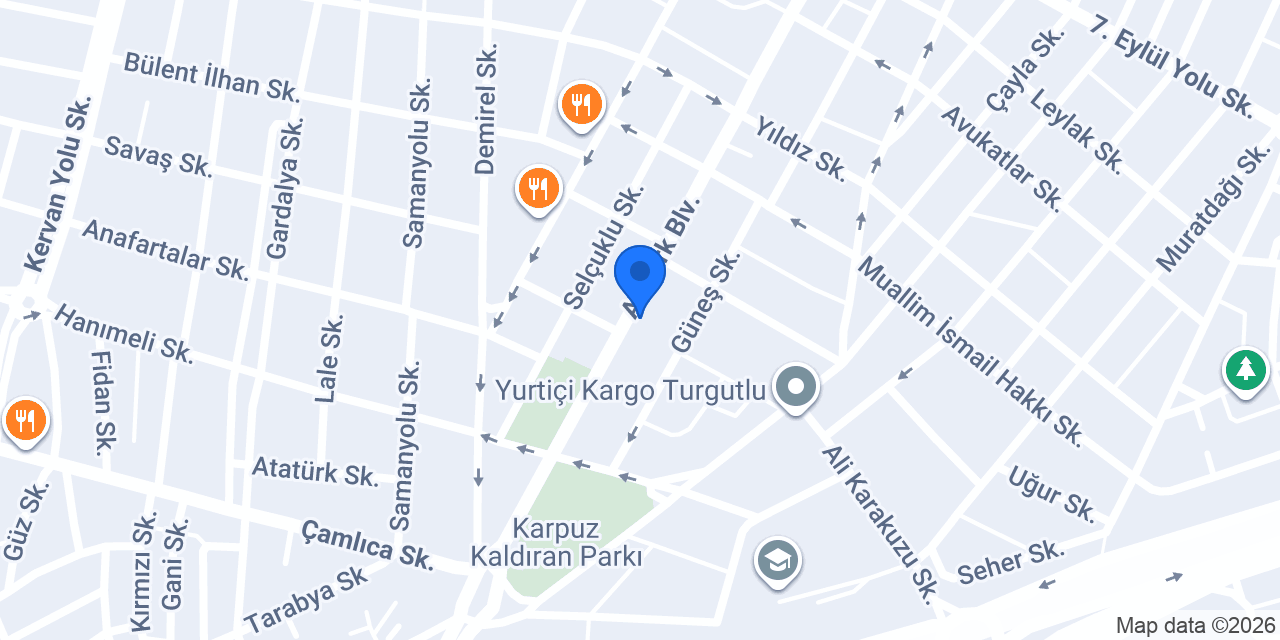 Florya Çiçekçilik konumu