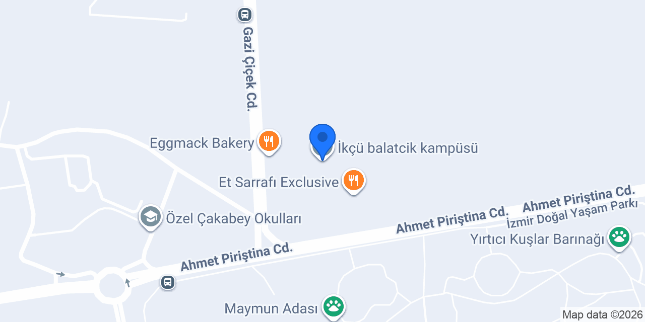 Çiğli özel Türk koleji konumu