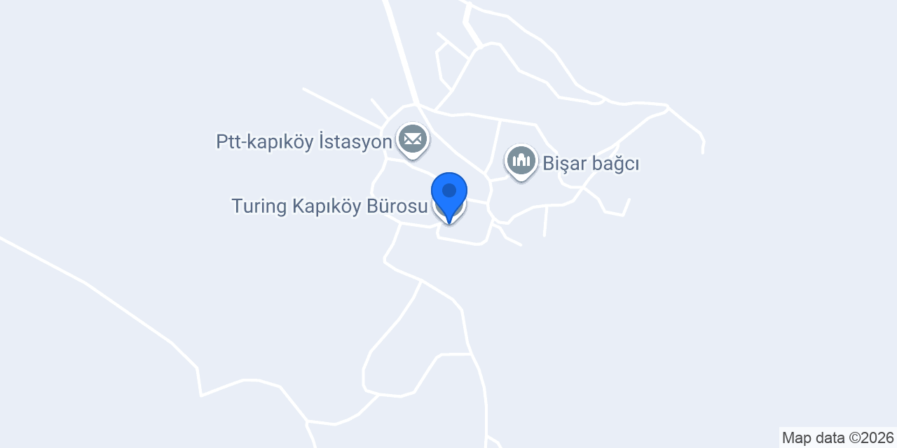 Turing Kapıköy Bürosu konumu