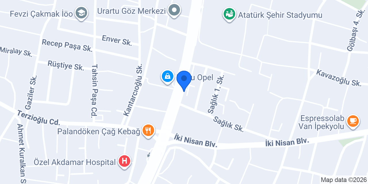 Damla Eczanesi konumu