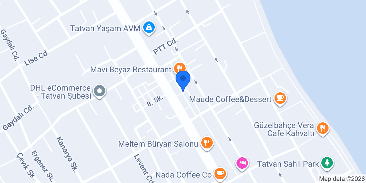 Komagene Tatvan Şubesi konumu