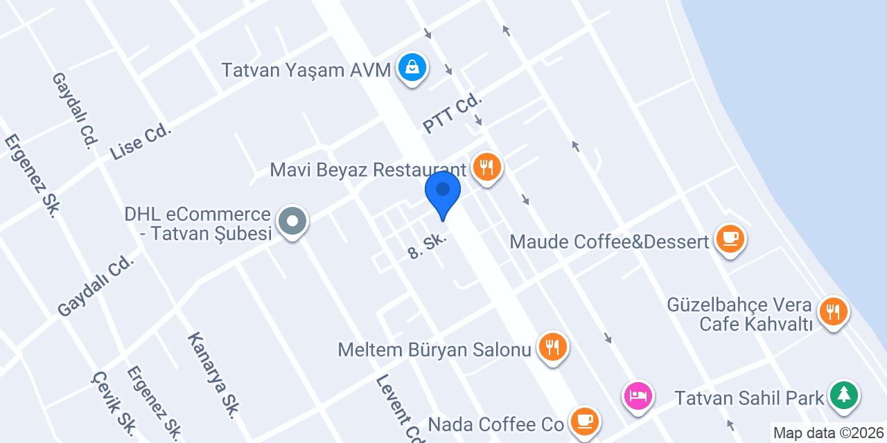 TEB Tatvan Şubesi konumu