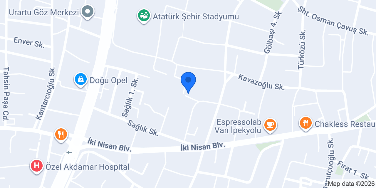 ENDENEYİM VAN konumu