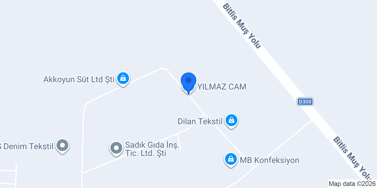 YILMAZ CAM konumu