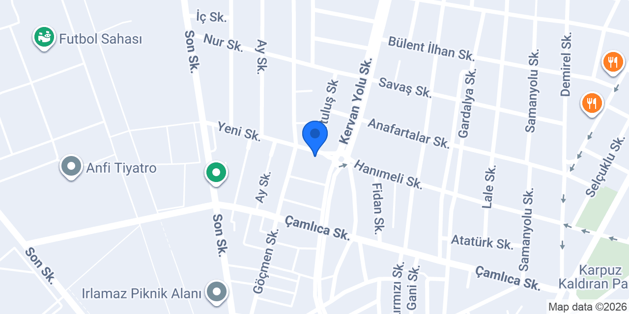 Özay mobilya konumu