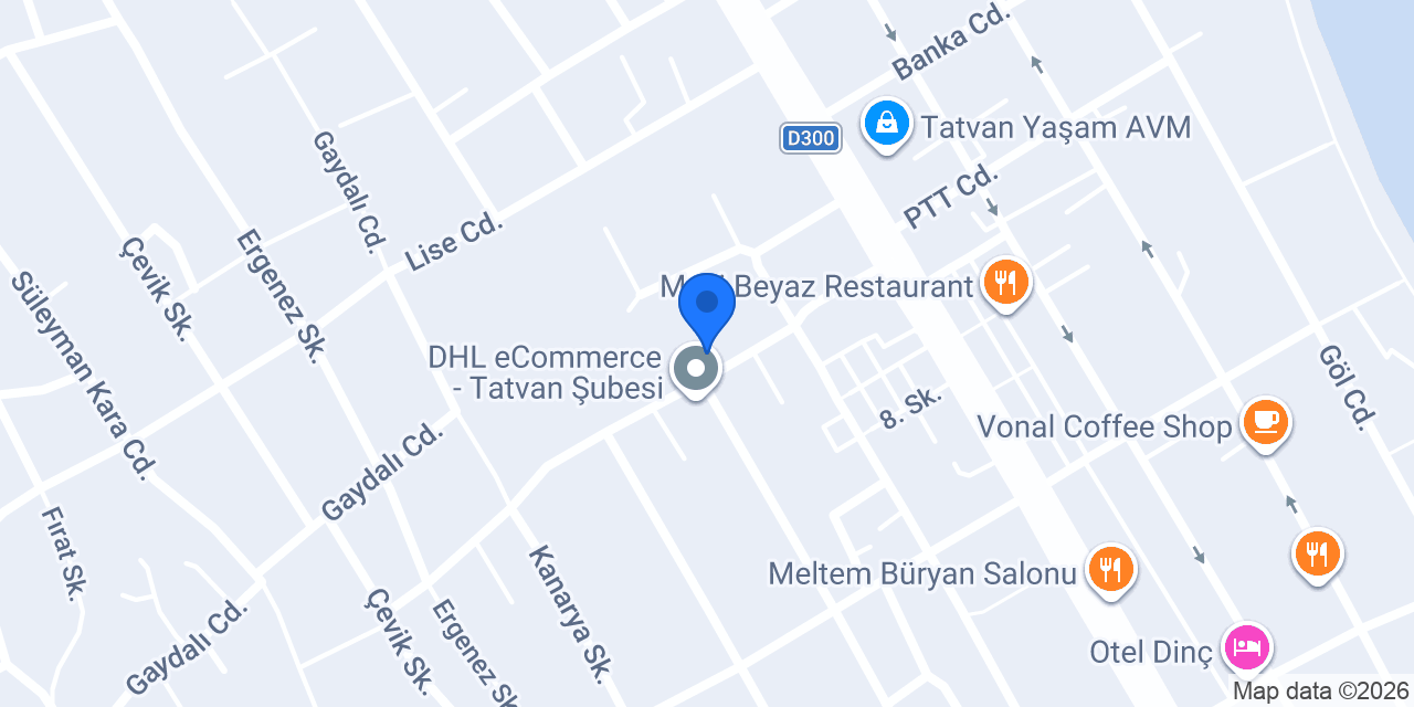İnan teknik doğalgaz konumu