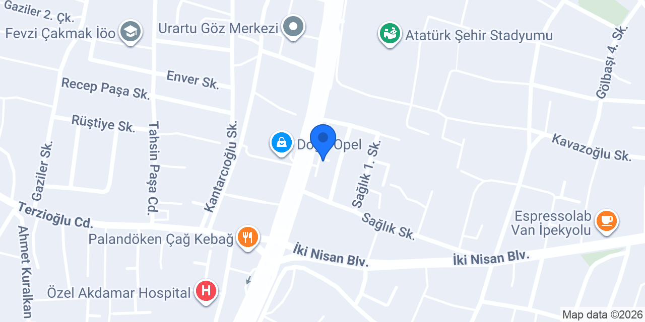 VERA OTO LASTİK konumu